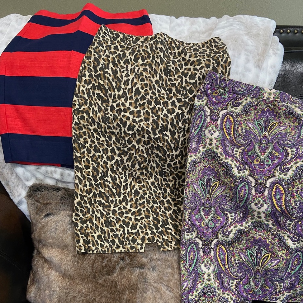 J.Crew pencil skirts all 3 for 1 price, sz 00